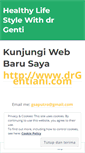 Mobile Screenshot of drgenti.wordpress.com