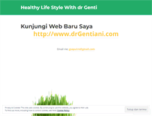 Tablet Screenshot of drgenti.wordpress.com