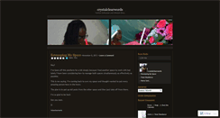 Desktop Screenshot of crystalclearwords.wordpress.com