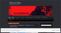 Desktop Screenshot of elsoron.wordpress.com