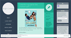 Desktop Screenshot of brightcomedy.wordpress.com