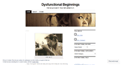 Desktop Screenshot of dysfunctionalbeginnings.wordpress.com