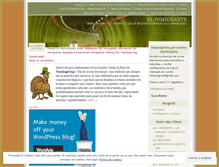 Tablet Screenshot of elimmigrante.wordpress.com