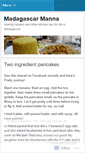 Mobile Screenshot of madarecipes.wordpress.com