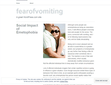 Tablet Screenshot of fearofvomiting.wordpress.com