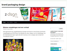 Tablet Screenshot of brandpackagingdesign.wordpress.com