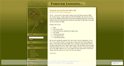 Desktop Screenshot of foreverlonging.wordpress.com