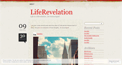 Desktop Screenshot of liferevelation.wordpress.com