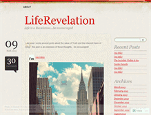 Tablet Screenshot of liferevelation.wordpress.com