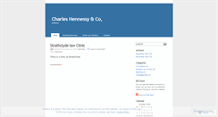 Desktop Screenshot of charleshennessy.wordpress.com