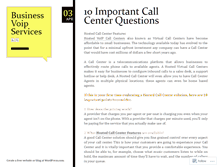 Tablet Screenshot of businessvoipservices.wordpress.com