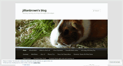 Desktop Screenshot of jillianbrown.wordpress.com