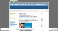 Desktop Screenshot of dontomppa.wordpress.com