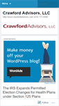 Mobile Screenshot of crawfordadvisors.wordpress.com