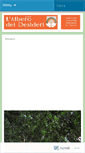 Mobile Screenshot of alberodeidesiderimioblog.wordpress.com