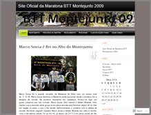 Tablet Screenshot of bttmontejunto.wordpress.com