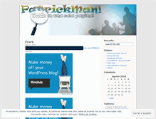 Tablet Screenshot of patrickmanall.wordpress.com
