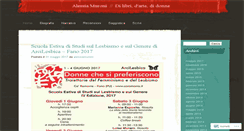 Desktop Screenshot of alessiamuroni.wordpress.com