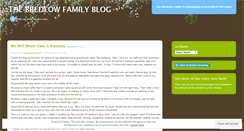 Desktop Screenshot of bredlowfamily.wordpress.com
