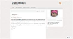 Desktop Screenshot of butikraisya.wordpress.com