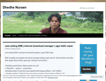 Tablet Screenshot of nuraen.wordpress.com