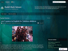 Tablet Screenshot of buildtheirfuture.wordpress.com