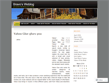 Tablet Screenshot of bravoblog.wordpress.com