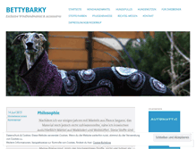 Tablet Screenshot of bettybarky.wordpress.com