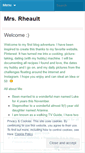 Mobile Screenshot of mrsrheault.wordpress.com