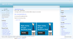 Desktop Screenshot of jigneshdodiya.wordpress.com