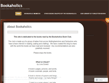 Tablet Screenshot of nottinghambookclub.wordpress.com