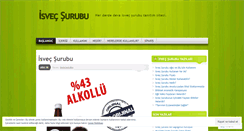 Desktop Screenshot of isvecsurubu.wordpress.com