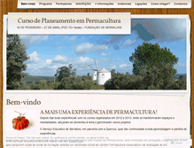 Tablet Screenshot of permaculturaporto.wordpress.com