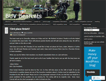 Tablet Screenshot of buvbearcats.wordpress.com