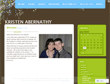Tablet Screenshot of kristenabernathy.wordpress.com