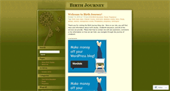 Desktop Screenshot of birthjourneydoulas.wordpress.com