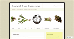 Desktop Screenshot of bushwickfoodcoop.wordpress.com