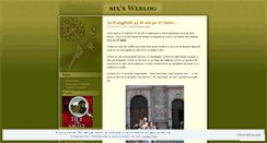 Desktop Screenshot of domnulsix.wordpress.com
