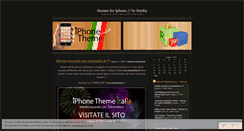 Desktop Screenshot of iphonethemeitalia.wordpress.com