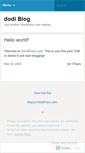 Mobile Screenshot of dodikuswono.wordpress.com