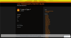 Desktop Screenshot of lazfreedman.wordpress.com