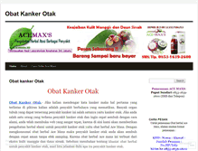 Tablet Screenshot of obatkankerotak267.wordpress.com