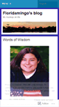Mobile Screenshot of floridamingo.wordpress.com