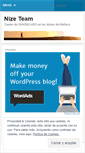Mobile Screenshot of nizeteam.wordpress.com