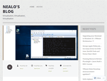 Tablet Screenshot of chrisneale.wordpress.com