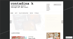 Desktop Screenshot of contadinak.wordpress.com