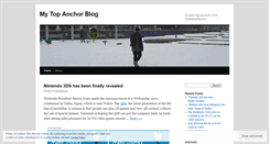 Desktop Screenshot of mytopanchor.wordpress.com