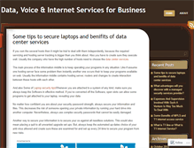 Tablet Screenshot of dataandinternet.wordpress.com
