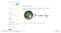 Desktop Screenshot of filmsummerdays.wordpress.com