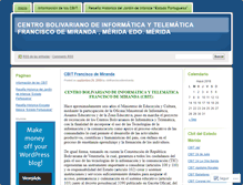 Tablet Screenshot of cbitfranciscodemiranda.wordpress.com
